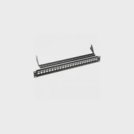 SOLARIX Patch panel SX24M-0-STP-BK, 19", 24 porta
